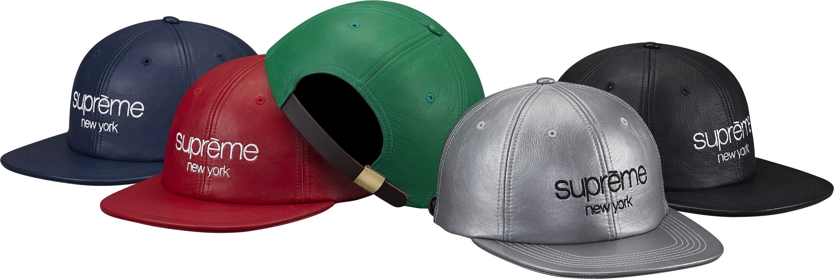 Leather Classic Logo 6-Panel